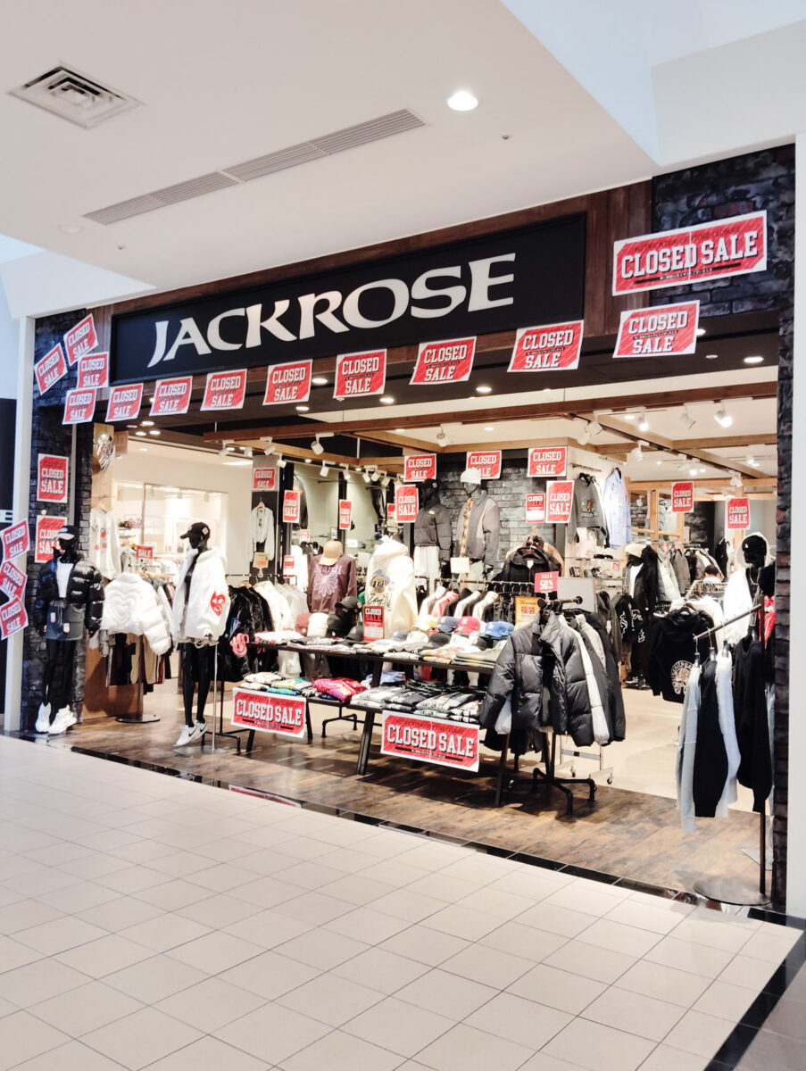 ららぽーとTOKYO‐BAY南館1階のファッションブランド「JACKROSE 